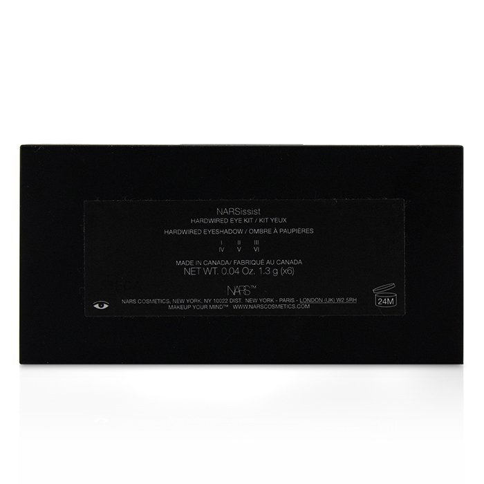 NARS NARSissist Hardwired Paleta de Sombra de Ojos (6x Sombras de Ojos) (Sin Caja) 7.8g/0.24ozProduct Thumbnail