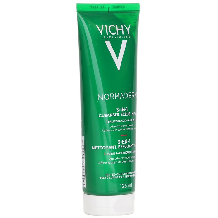 Vichy Normaderm 3 In 1 Scrub + Cleanser + Mask (For Acne Prone Skin / Sensitive Skin) 125ml/4.23ozProduct Thumbnail