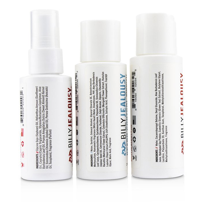 Billy Jealousy Wicked Beard Care Trio Set : 1x Beard Wash 60ml + 1x Beard Control 60ml + 1x Beard Oil 60ml 3pcsProduct Thumbnail