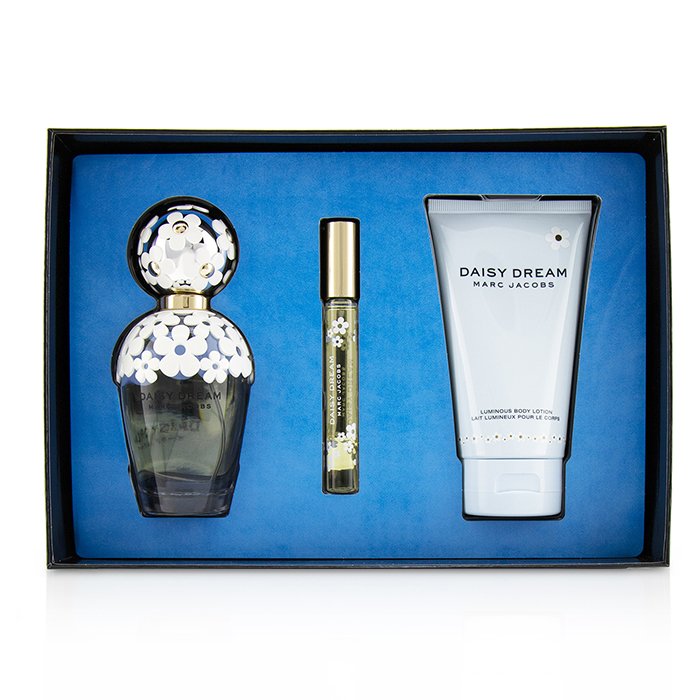 Marc Jacobs Daisy Dream Coffret: Eau De Toilette Spray 100ml/3.4oz + Luminous Body Lotion 150ml/5oz + Eau De Toilette Rollerball 10ml/0.33oz 3pcsProduct Thumbnail