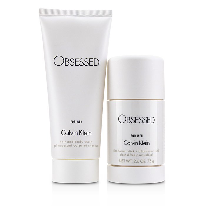 Calvin Klein Obsessed מארז: או דה טואלט ספריי 125ml/4oz + תרחיץ לגוף ולשיער 100 מ&quot;ל + דאודורנט סטיק 75ml/2.6oz 3pcsProduct Thumbnail