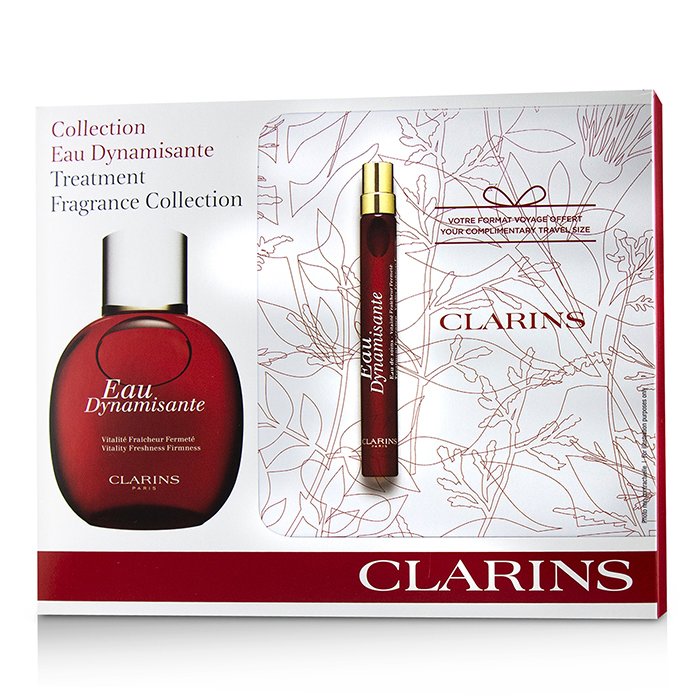 Clarins Eau Dynamisante Coffret: Fragrance Spray 100ml/3.3oz + Refillable Spray 10ml/0.3oz + Metal Box 2pcs+1boxProduct Thumbnail