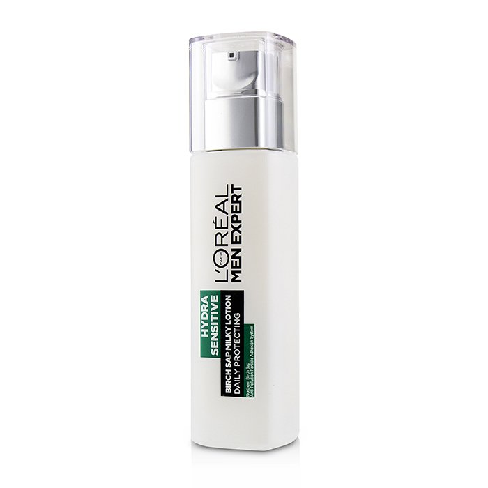 L'Oreal Men Expert Hydra Sensitive Birch Sap Milky Lotion Daily Protecting (For Sensitive Skin) 110ml/3.72ozProduct Thumbnail