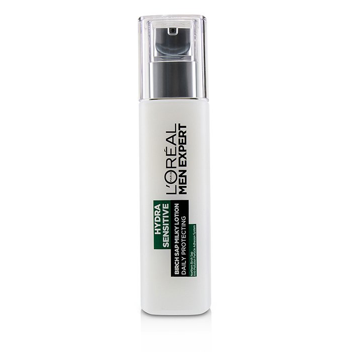 L'Oreal Men Expert Hydra Sensitive Birch Sap Milky Lotion Daily Protecting (For Sensitive Skin) 110ml/3.72ozProduct Thumbnail