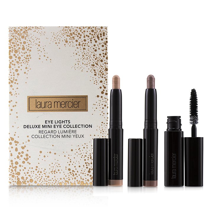 Laura Mercier Eye Lights Deluxe Mini Eye Collection (2x Caviar Stick Eye Colour, 1x Mascara) 3pcsProduct Thumbnail