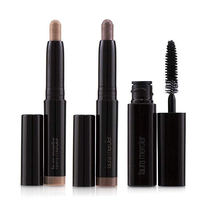 Laura Mercier Eye Lights Deluxe Mini Eye Collection (2x Caviar Stick Eye Colour, 1x Mascara) 3pcsProduct Thumbnail
