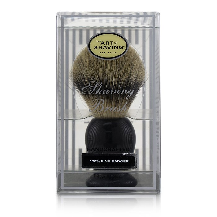 The Art Of Shaving Handcrafted 100% Fine Badger Shaving Brush - # Black  -Product Thumbnail
