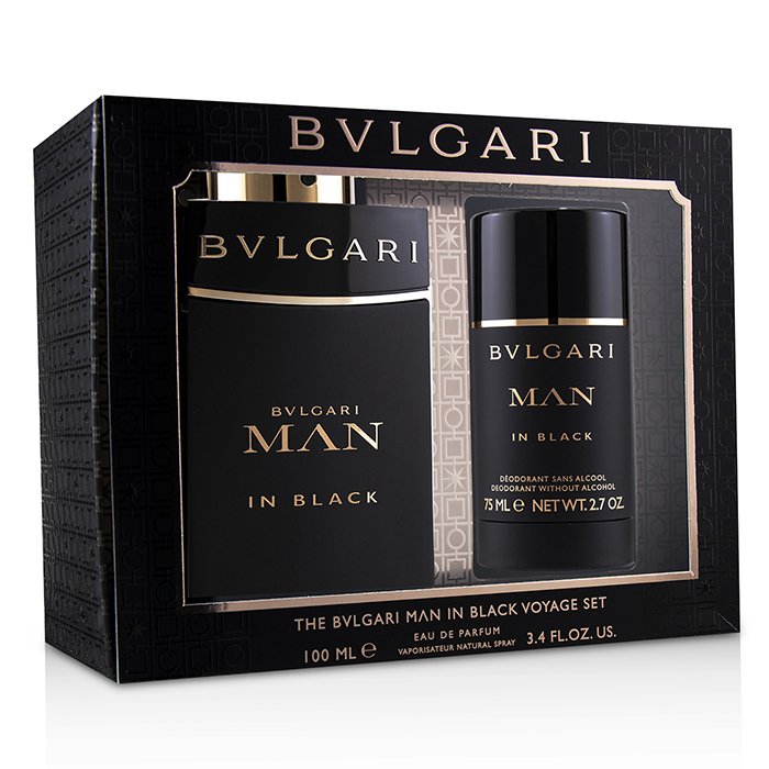 Bvlgari In Black Coffret: Eau De Parfum Spray 100ml/3.4oz + Deodorant Stick 75ml/2.7oz 2pcsProduct Thumbnail