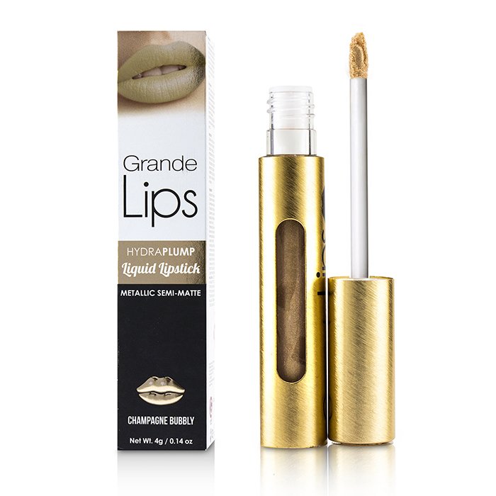 Grande Cosmetics (GrandeLash) GrandeLIPS Plumping Liquid Lipstick (Metallic Semi Matte) 4g/0.14ozProduct Thumbnail