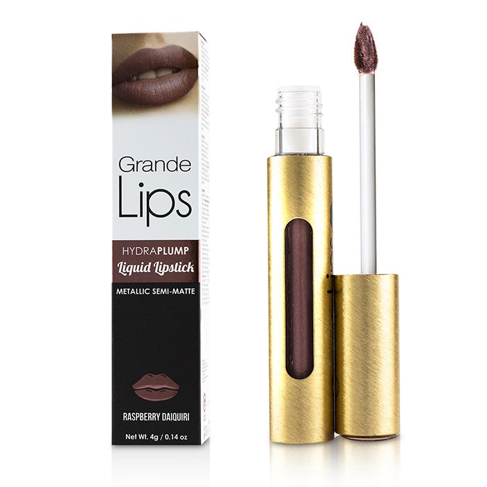 Grande Cosmetics (GrandeLash) GrandeLIPS Plumping Liquid Lipstick (Metallic Semi Matte) 4g/0.14ozProduct Thumbnail