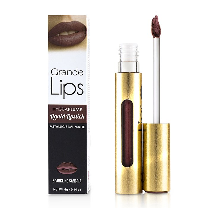 Grande Cosmetics (GrandeLash) GrandeLIPS Plumping Liquid Lipstick (Metallic Semi Matte) 4g/0.14ozProduct Thumbnail
