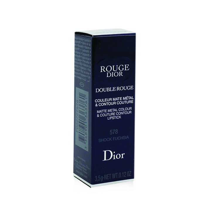 Christian Dior Rouge Dior Double Rouge Matte Metal Colour & Couture Contour Lipstick 3.5g/0.12ozProduct Thumbnail
