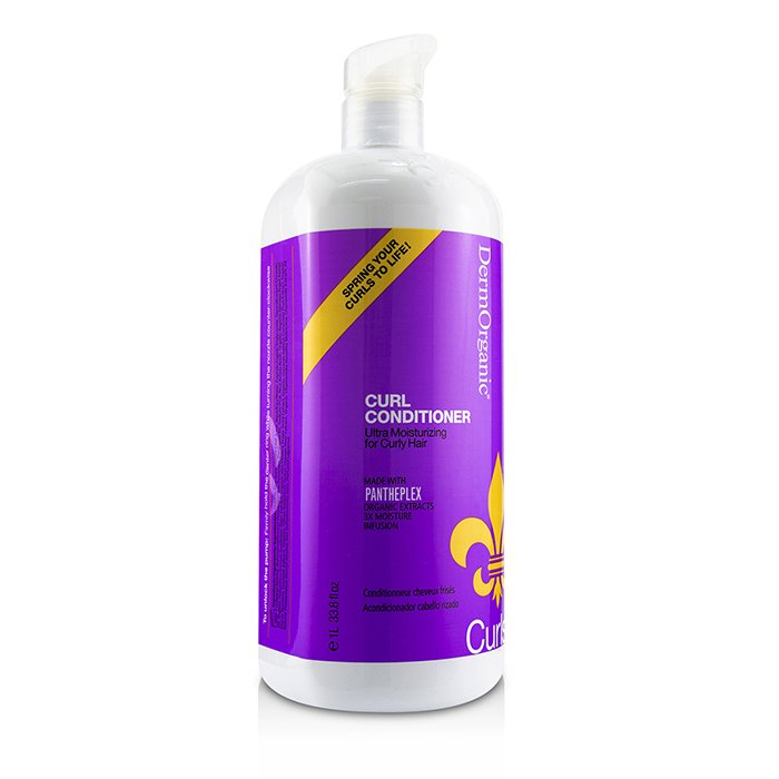 DermOrganic Curls Curl Conditioner (Ultra Moisturizing For Curl Hair) 1000ml/33.8ozProduct Thumbnail