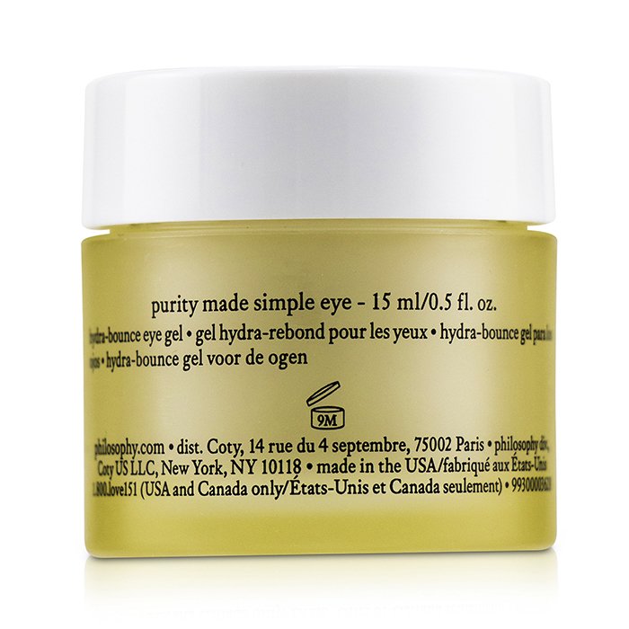 Philosophy Purity Made Simple Eye Gel 15ml/0.5ozProduct Thumbnail