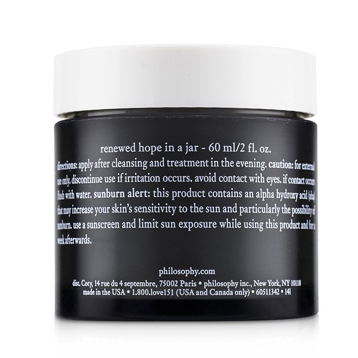 Philosophy Renewed Hope In A Jar Overnight Recharging & Refining Moisturizer 60ml/2ozProduct Thumbnail