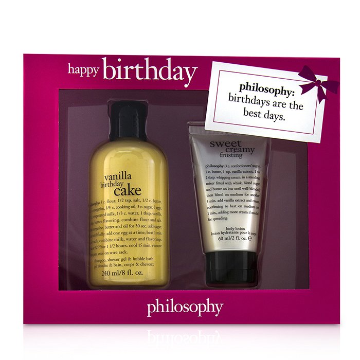 Philosophy Happy Birthday 2-Piece Vanilla Birthday Cake Set 60ml/2ozProduct Thumbnail