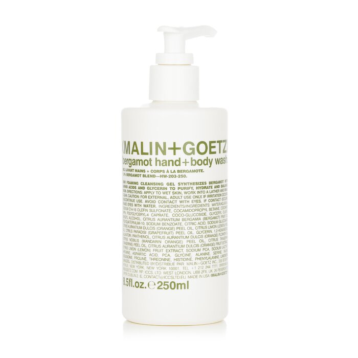 MALIN+GOETZ Bergamot Hand+Body Wash  250ml/8.5ozProduct Thumbnail