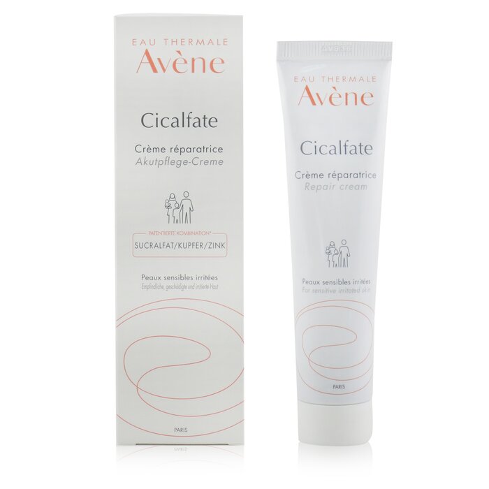 Avene Cicalfate Repair Cream - For Sensitive & Irritated Skin (Exp. Date: 06/2020) 40ml/1.35ozProduct Thumbnail