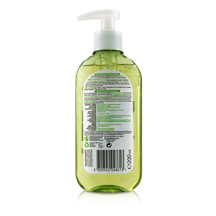 Garnier جل منظف نباتي SkinActive - بالشاي الأخضر (للبشرة المختلطة إلى الزيتية) 200ml/6.7ozProduct Thumbnail