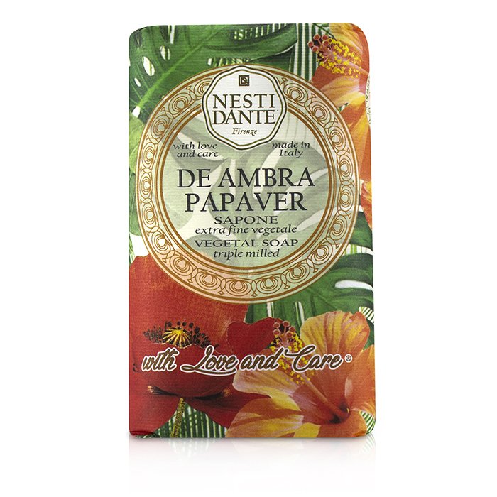 内斯蒂丹特 Nesti Dante 三重研磨植物皂 - 琥珀罂粟 250g/8.8ozProduct Thumbnail