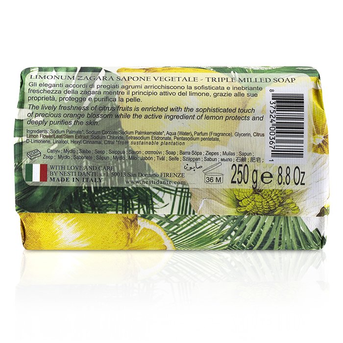 内斯蒂丹特 Nesti Dante 三重研磨植物皂 - 柠檬花 250g/8.8ozProduct Thumbnail