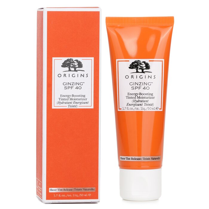 Origins GinZing SPF 40 Energy-Boosting Tinted Moisturizer - Sheer Tint Release 50ml/1.7ozProduct Thumbnail