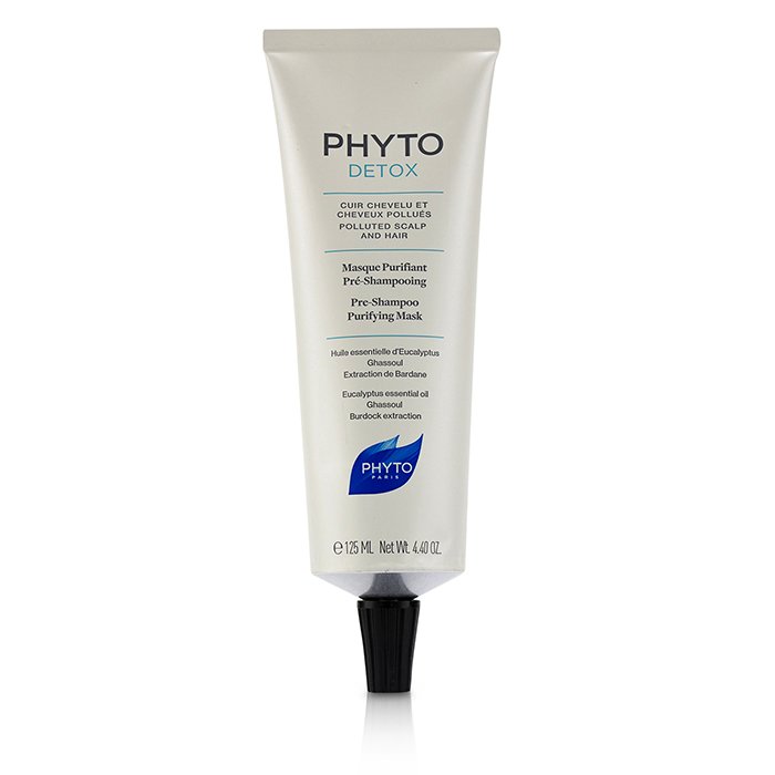 Phyto PhytoDetox Pre-Shampoo Purifying Mask (Polluted Scalp and Hair)  125ml/4.4ozProduct Thumbnail