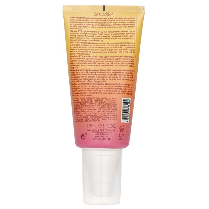 빠이요 Payot 써니 밀키 미스트 하이 프로텍션 더 패뷸러스 탠 부스터 150ml/5ozProduct Thumbnail