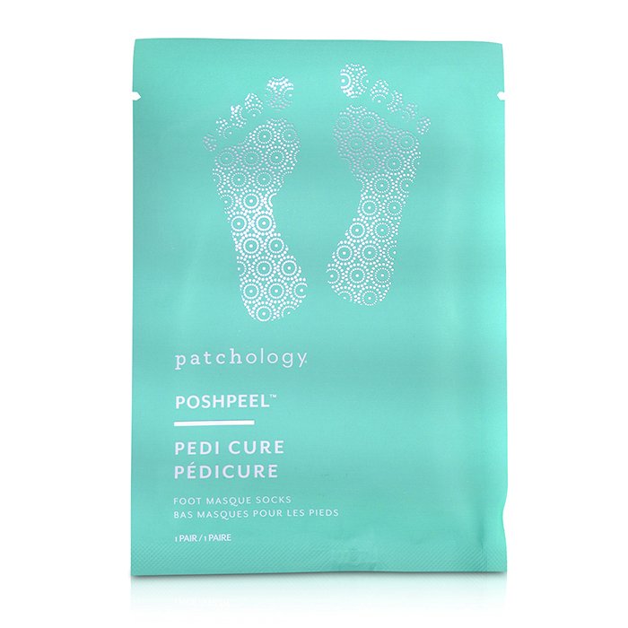 Patchology PoshPeel Pedi Cure - Gently Exfoliates & Resurfaces Feet (2 Treatments) 4x20ml/0.68ozProduct Thumbnail