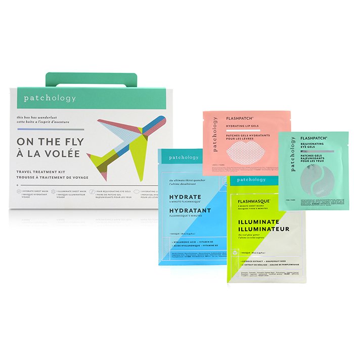 Patchology On the Fly Kit: 1x Hydrate Mask + 1x Illuminate Mask + 1x Rejuvenating Eye Gels + 1x Hydrating Lip Gel 4pcsProduct Thumbnail