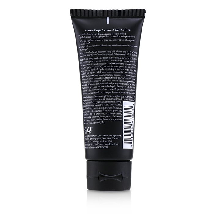 Philosophy Renewed Hope For Men Mattifying Moisturizer 75ml/2.5ozProduct Thumbnail