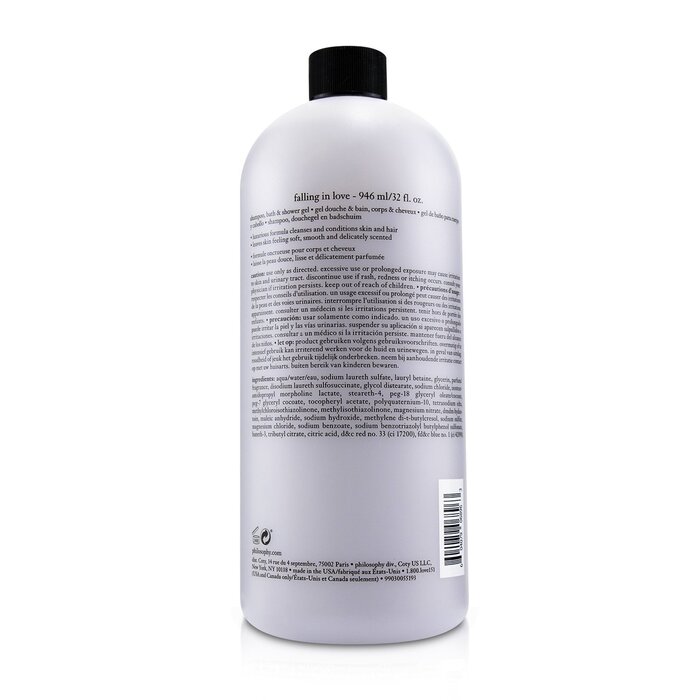 Philosophy Falling In Love Shampoo, Bath & Shower Gel 946ml/32ozProduct Thumbnail