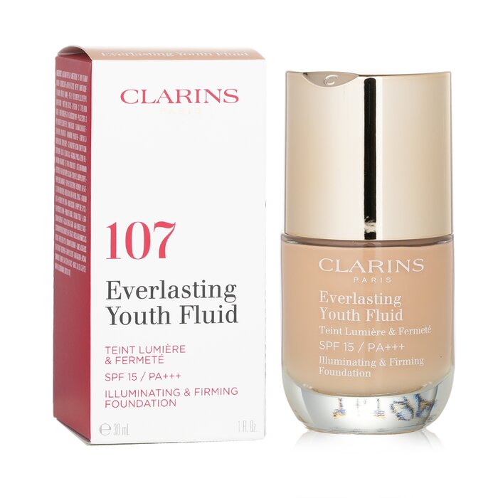 Clarins Everlasting Youth Fluid Illuminating & Firming Foundation SPF 15 30ml/1ozProduct Thumbnail