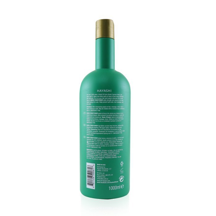 Hayashi Hinoki Conditioner Hair Strengthening Volumizing Rinse (For Thinning Hair) 1000ml/33.8ozProduct Thumbnail