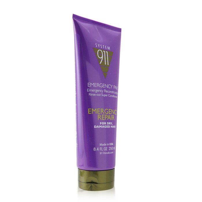 Hayashi 911 Emergency Pak Emergency Reconstructor Rinse-Out Super Conditioner (For Dry, Damaged Hair) 250ml/8.4ozProduct Thumbnail