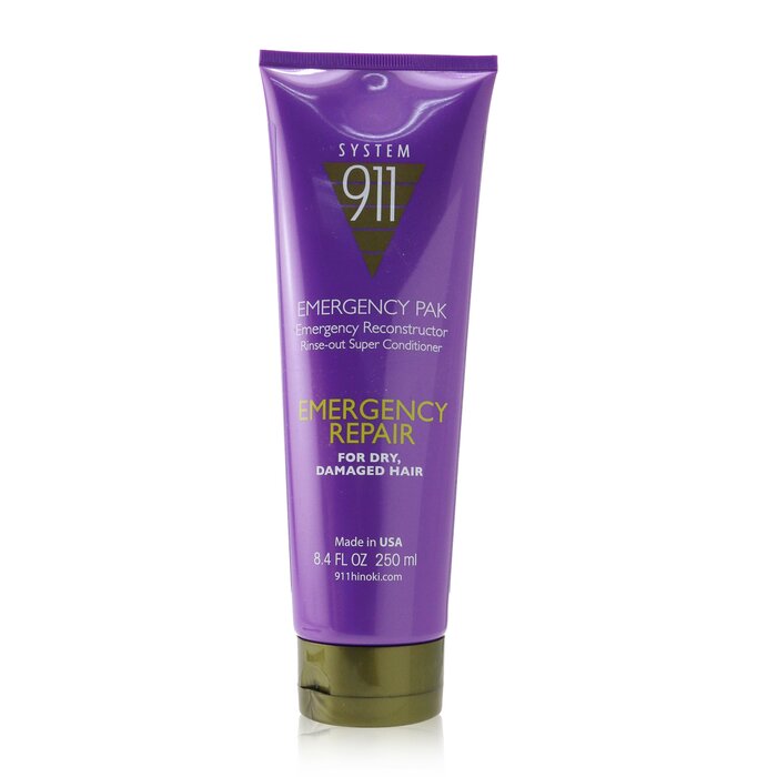 Hayashi 911 Emergency Pak Emergency Reconstructor Rinse-Out Super Conditioner (For Dry, Damaged Hair) 250ml/8.4ozProduct Thumbnail