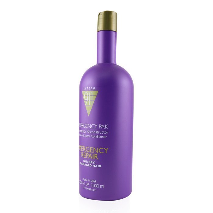 Hayashi 911 Emergency Pak Emergency Reconstructor Rinse-Out Super Conditioner (For Dry, Damaged Hair) 1000ml/33.8ozProduct Thumbnail