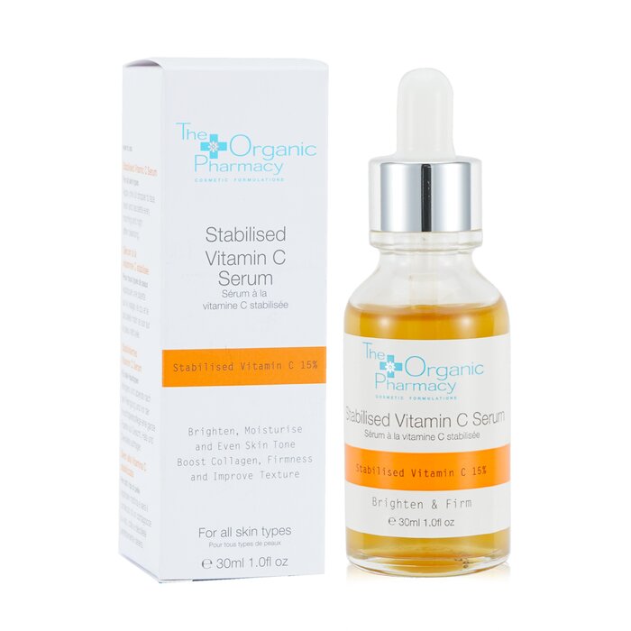 The Organic Pharmacy Stabilised Vitamin C Serum With Vitamin C 15% - Boost Firmness & Collagen, Improve Texture & Brighten Even Skin Tone 30ml/1ozProduct Thumbnail