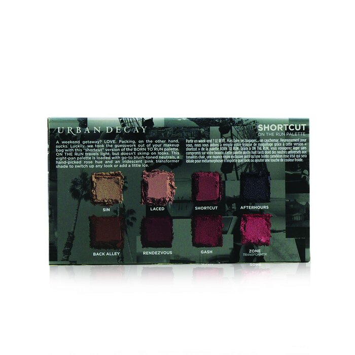 Urban Decay On The Run Eyeshadow Palette (8x Eyeshadow) 8x0.8g/0.02ozProduct Thumbnail