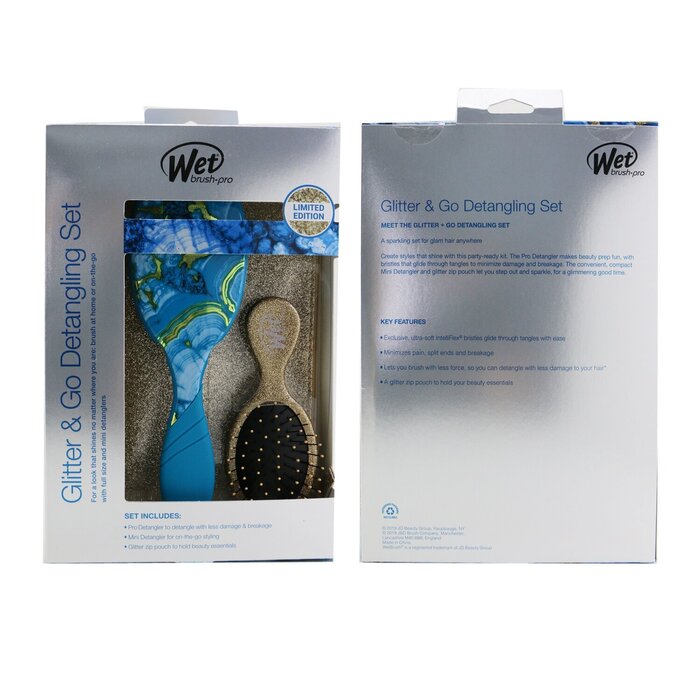 Wet Brush Pro Glitter and Go Detangling Kit 3pcsProduct Thumbnail
