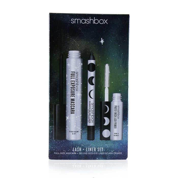 Smashbox Cosmic Celebration Lash + Liner Set (1x Mascara 9.56ml + 1x Mini Lash Primer 4ml + 1x Mini Eye Liner 0.8g) 3pcsProduct Thumbnail