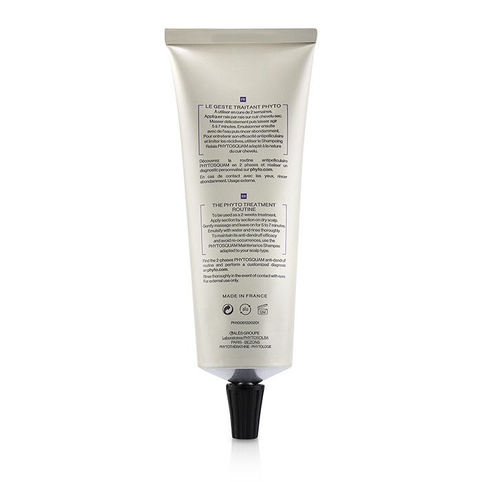 Phyto - PhytoSquam Intensive Anti-Dandruff Treatment Shampoo (Severe Dandruff, Itching) 125ml/4.22oz All Hair Types Free Worldwide Shipping | Strawberrynet USA
