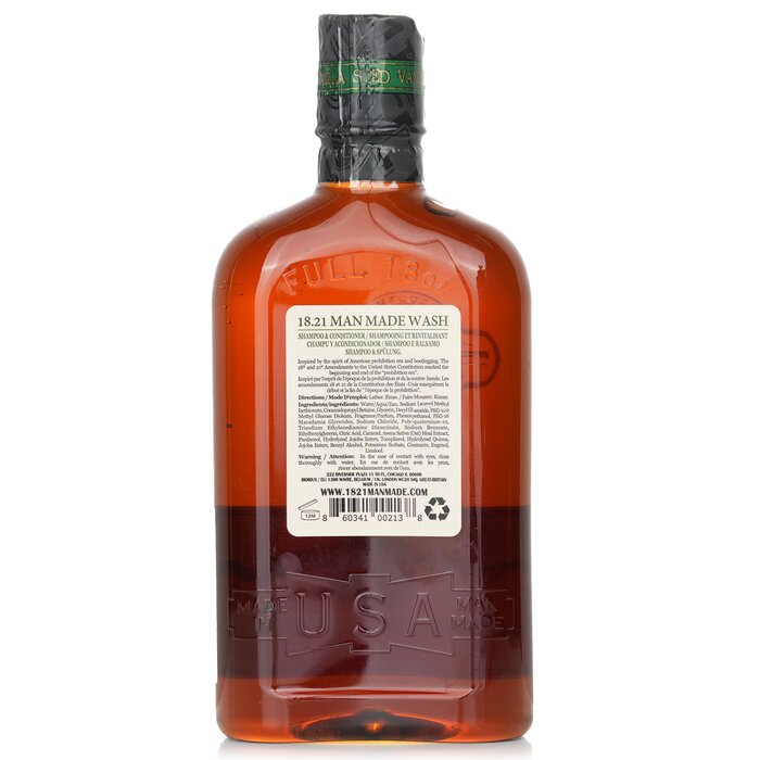 18.21 Man Made Man Made Wash Shampoo, Conditioner & Body Wash 530ml/18ozProduct Thumbnail