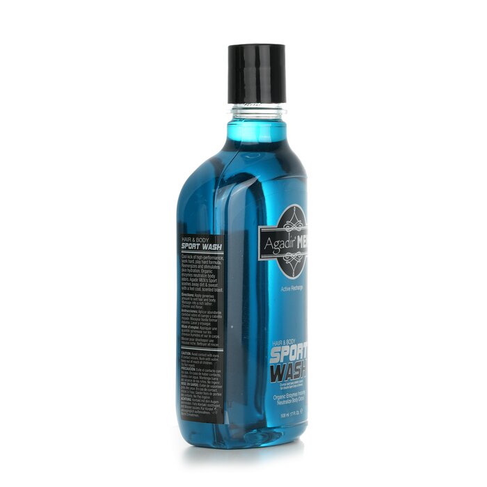 Agadir Argan Oil Agadir Men Active Recharge Hair & Body Sport Wash 508ml/17ozProduct Thumbnail
