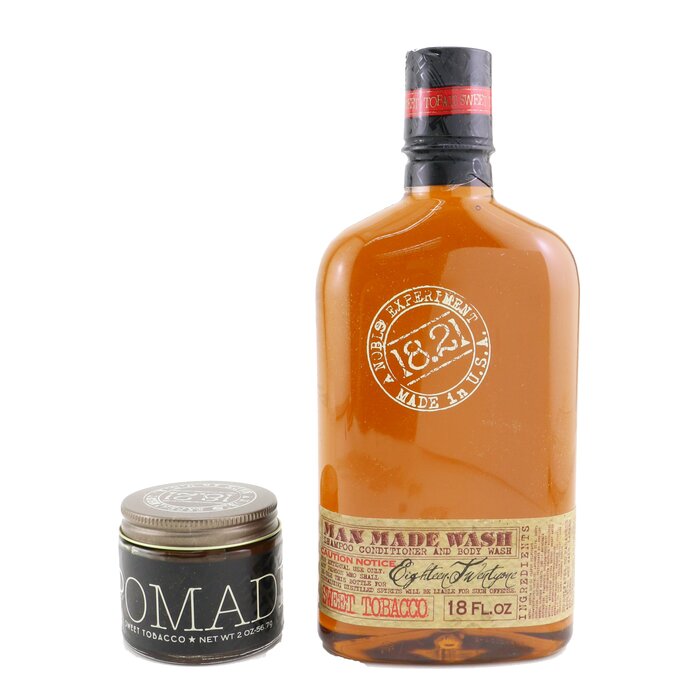 18.21 Man Made Man Made Wash & Pomade Set 2pcsProduct Thumbnail