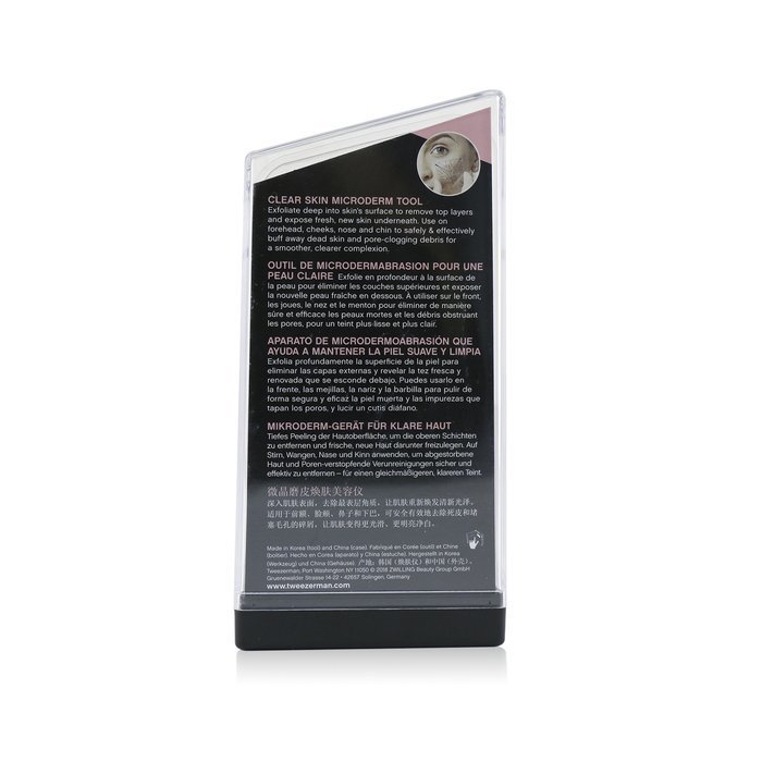 Tweezerman Clear Skin Microderm Tool - At Home Microdermabrasion (Studio Collection) 1pcProduct Thumbnail
