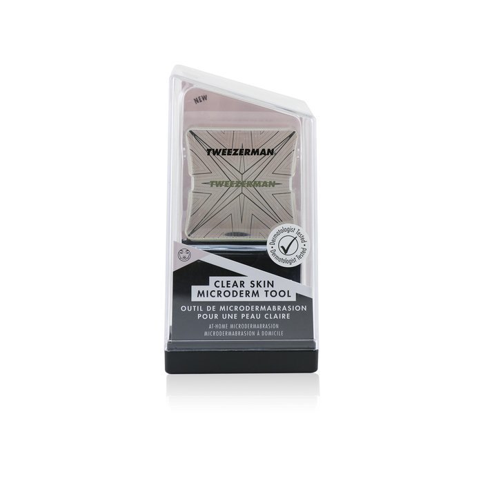 Tweezerman Clear Skin Microderm Tool - At Home Microdermabrasion (Studio Collection) 1pcProduct Thumbnail