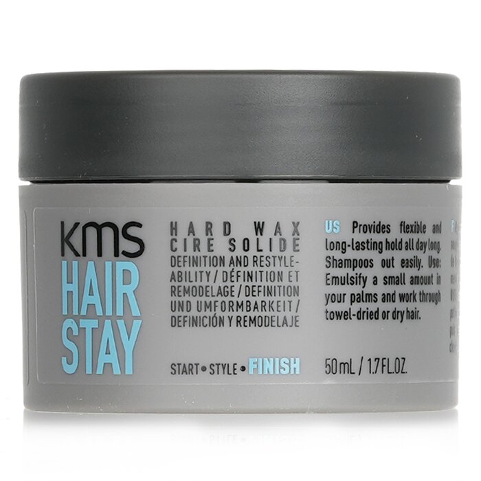 KMS California - Hair Stay Hard Wax (Definition and Restyleability)  50ml/ - Styling Hair Wax | Free Worldwide Shipping | Strawberrynet USA