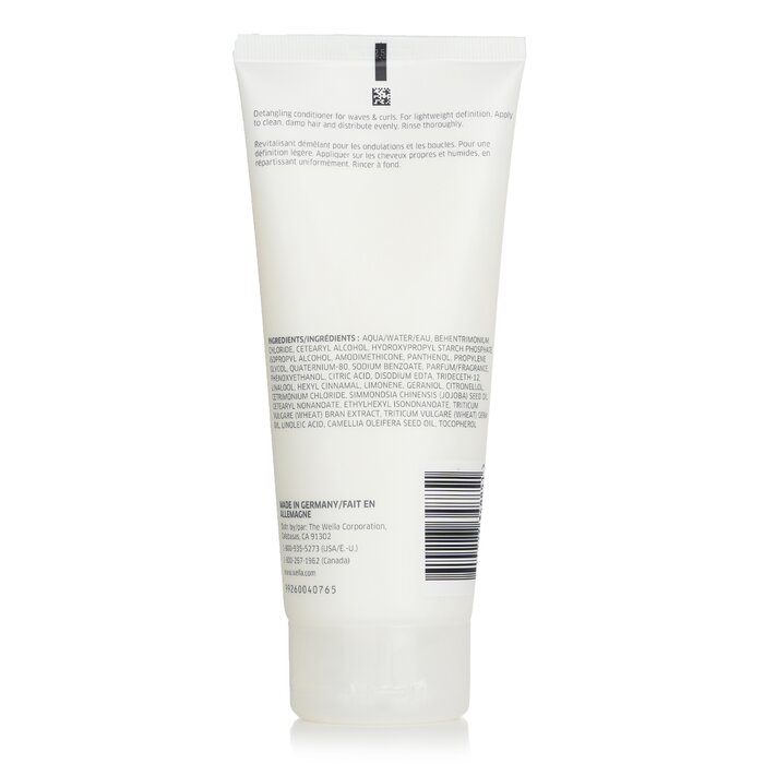 Wella Nutricurls Detangling Conditioner (For Waves & Curls) מרכך עבור שיער גלי או מתולתל 200ml/6.7ozProduct Thumbnail