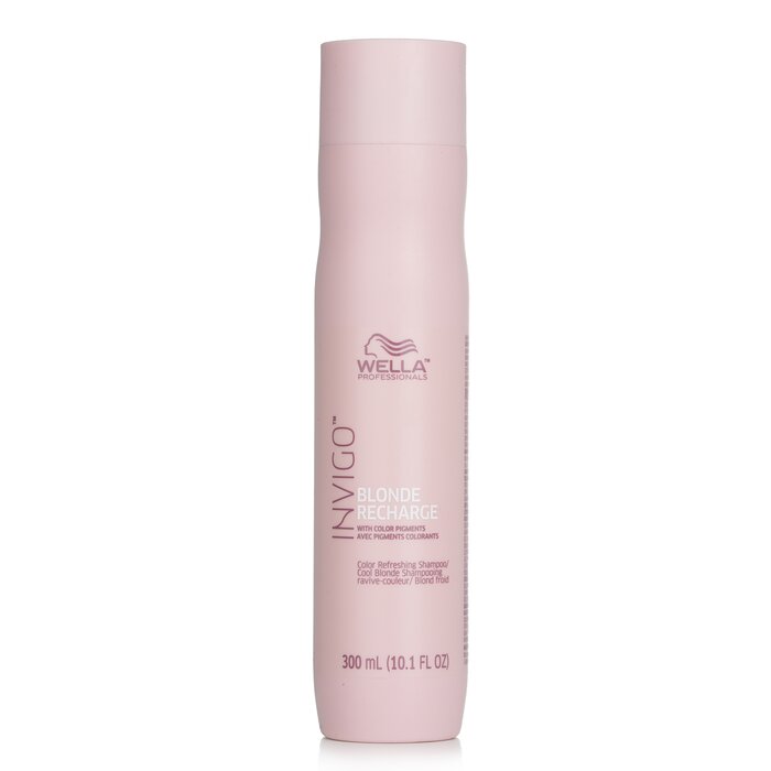 Wella Invigo Blonde Recharge Color Refreshing Shampoo - # Cool Blonde  300ml/10.1ozProduct Thumbnail